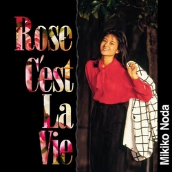 Mikiko Noda Rose C'est La Vie Colored Red VINYL LP
