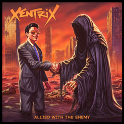Xentrix Allied with the Enemy Colored Limited Edition VINYL LP