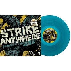 Strike Anywhere Dead FM Blue Colored VINYL LP