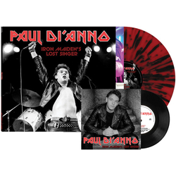 Paul Di'Anno Di'Anno Iron Maiden's Lost Singer Black Colored Red Splatter Limited Edition VINYL LP