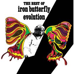 Iron Butterfly Evolution The Best Of Iron Butterfly 180Gm Lp Colored Yellow Limited Edition VINYL LP