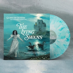 Gloria De Oliveira The Lying Swans White-Blue Marbled 140Gm Lp Colored VINYL LP