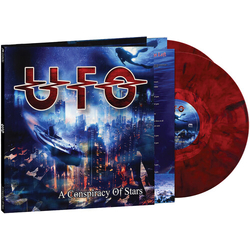 UFO A Conspiracy Of Stars Black Colored Marble Red Limited Edition VINYL LP