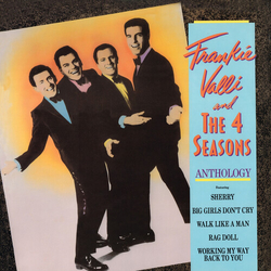 Frankie & 4 Seasons Valli Anthology Greatest Hits Blue Clear Limited Edition VINYL LP