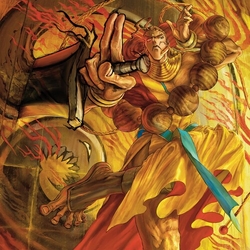 Night Warriors Darkstalkers O.S.T. Night Warriors Darkstalkers Colored Red Yellow VINYL LP