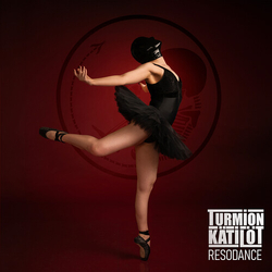 Turmion Katilot Resodance Black Colored Marble Red VINYL LP