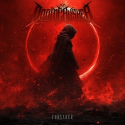 Doomcrusher Forsaker Black Colored Marble Red Limited Edition VINYL LP