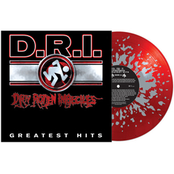 Dri Greatest Hits Colored Red Silver Splatter Limited Edition VINYL LP