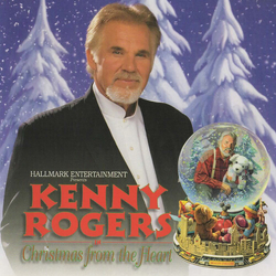 Kenny Rogers Christmas From The Heart Colored White Limited Edition VINYL LP