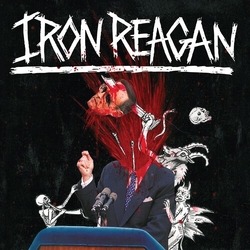 Iron Reagan The Tyranny Of Will Colored Splatter White VINYL LP