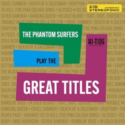 Phantom Surfers Play The Great Titles Clear Green Clear Limited Edition VINYL LP