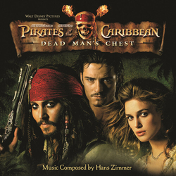 SoundTrack Pirates of the Caribbean Dead Man's Chest Clear VINYL LP