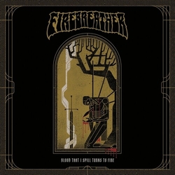Firebreather Blood That I Spill Turns On Fire Colored Orange Splatter Yellow VINYL LP