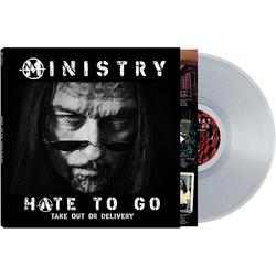 Ministry Hate To Go Take Out Or Delivery Clear Limited Edition VINYL LP