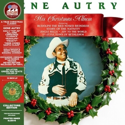 Gene Autry His Christmas Album Colored With Bonus Tracks Limited Edition VINYL LP