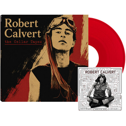 Robert Calvert The Cellar Tapes Colored Red Limited Edition VINYL LP