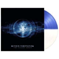 Within Temptation The Silent Force Ltd Blue & White Vinyl Colored Limited Edition VINYL LP