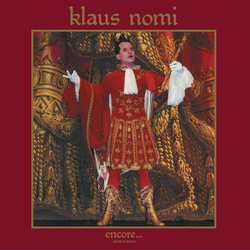 Klaus Nomi Encore Nomis Best vinyl LP