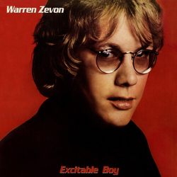 Warren Zevon Excitable Boy Colored Red Limited Edition VINYL LP