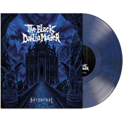 Black Dahlia Murder Nocturnal Black Blue Colored Gray Marble VINYL LP