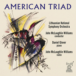 Lithuanian National Philharmonic Orchestra American Triad SACD CD