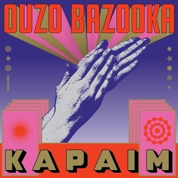 Ouzo Bazooka Kapaim Colored Red Splatter White VINYL LP