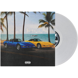 Currensy Wiz Khalifa Harry Fraud Roofless Records For Drop Tops Clear Silver VINYL LP