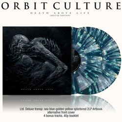 Orbit Culture Death Above Life Blue Clear Splatter Yellow Inc Booklet Limited Edition VINYL LP