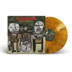 Quicksand Manic Compression Colored Orange VINYL LP