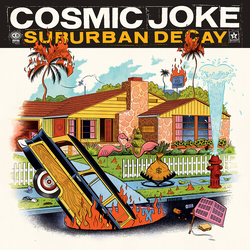 Cosmic Joke Suburban Decay (Colv) vinyl LP