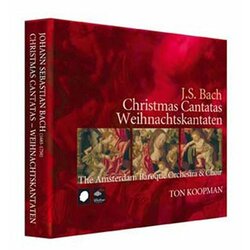 The Amsterdam Baroque Orchestra And Choir / Ton Koopman J.S.Bach: Christmas Cantatas/Weihnachtskantaten Vinyl LP