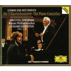 Ludwig van Beethoven / Krystian Zimerman / Wiener Philharmoniker / Leonard Bernstein Die 5 Klavierkonzerte = The Piano Concertos = Les Concertos Pour 