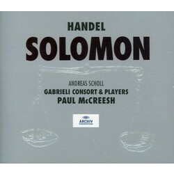 Georg Friedrich Händel / Andreas Scholl / Gabrieli Consort / Paul McCreesh Solomon Vinyl LP