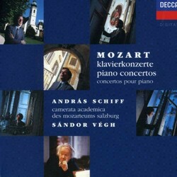 Wolfgang Amadeus Mozart / András Schiff / Camerata Academica Salzburg / Sándor Végh Klavierkonzerte - Piano Concertos - Concertos Pour Piano Vinyl LP