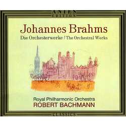 Brahms J. Die Orchesterwerke Royal P.O./Robert Bachmann 4 CD
