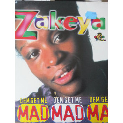 Zakeya Dem Get Me Mad Vinyl LP