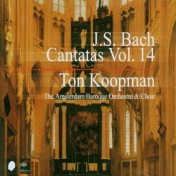 Johann Sebastian Bach / Ton Koopman / The Amsterdam Baroque Orchestra And Choir Cantatas Vol. 14 Vinyl LP