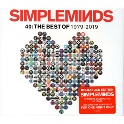 Simple Minds 40: The Best Of 1979 -2019 Vinyl 2 LP