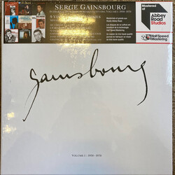 Serge Gainsbourg Intégrale Des Enregistrements Studio, Volume 1 : 1958-1970 Vinyl LP