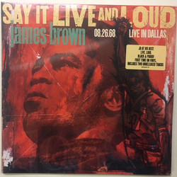 James Brown Say It Live And Loud (08.26.68 Live In Dallas) Vinyl 2 LP