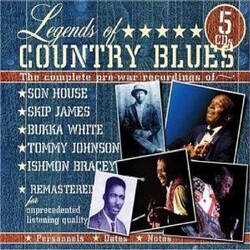 Son House / Skip James / Bukka White / Tommy Johnson / Ishman Bracey Legends Of Country Blues (The Complete Pre-War Recordings Of) Vinyl LP