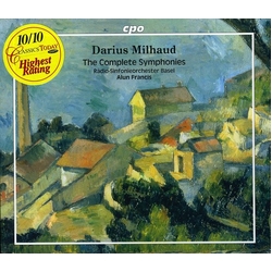 Darius Milhaud / Radio-Sinfonieorchester Basel / Alun Francis The Complete Symphonies Vinyl LP