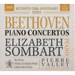 Ludwig van Beethoven / Elizabeth Sombart / The Royal Philharmonic Orchestra / Pierre Vallet Piano Concertos CD Box Set