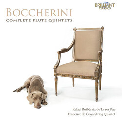 Luigi Boccherini / Rafael Ruibérriz de Torres / Francisco de Goya String Quartet Complete Flute Quintets CD