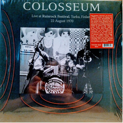 Colosseum Live At Ruisrock Festival, Turku, Finland 22 August 1970 Vinyl LP