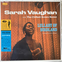 Sarah Vaughan / Clifford Brown Sextet Lullaby Of Birdland Vinyl LP