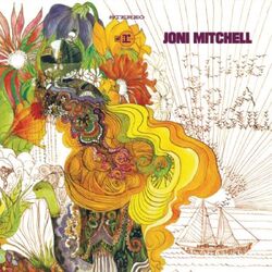 Joni Mitchell Song To A Seagull Yellow Vinyl LP