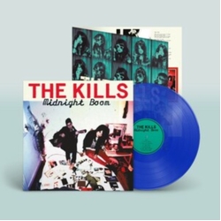 Kills Mignight Boom Transparant Blue Vinyl LP