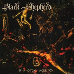 Black Shepherd Immortal Aggression Red Liner Notes VINYL LP