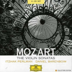 Wolfgang Amadeus Mozart / Itzhak Perlman / Daniel Barenboim The Violin Sonatas Vinyl LP